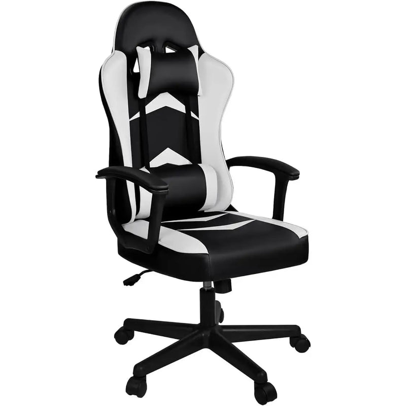 T-lovendo - gaming chair for video game or office. With lumbar and cervical cushion. Ergonomic. Adjustable in height and reclining. Adjustable comfortable