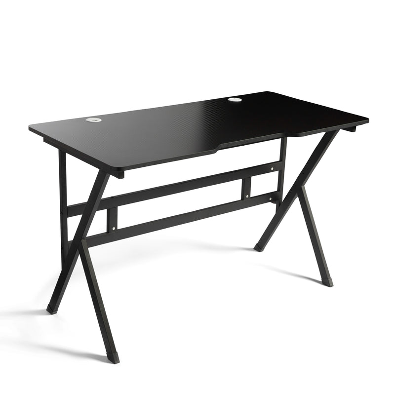 Dupi gaming table 120x60cm with carbon fiber effect board, gaming gamer table