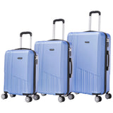 Set of elegant travel suitcases: lightweight abs housing, numeric lock, 4 360 swivel wheels ° , telescopic aluminum handle |   Suitcase set |    Cabin suitcase trolley set (66990 m013 8001 8002 8008 6020 d1)