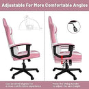 T-lovendo - gaming chair for video game or office. With lumbar and cervical cushion. Ergonomic. Adjustable in height and reclining. Adjustable comfortable