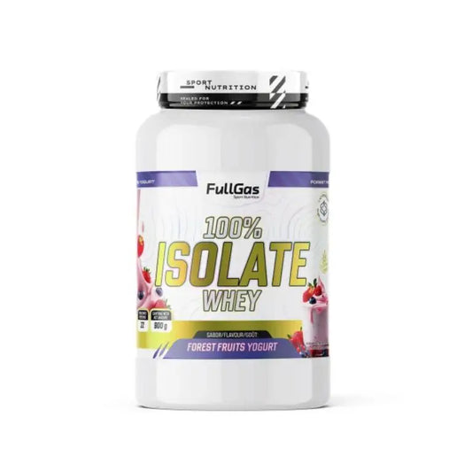 Fullgas -100% isolate whey * 900g - * raw material lacprodan sp-9225 (arla foods). Gluten free. Various flavors