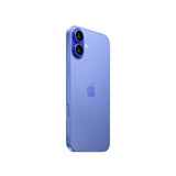 Apple iPhone 16 Plus smartphone with 6.7" display, A18 processor, 128GB storage, dual SIM, 48MP dual camera, iOS 18, and CE certified in blue, featuring high resolution and 5G connectivity.