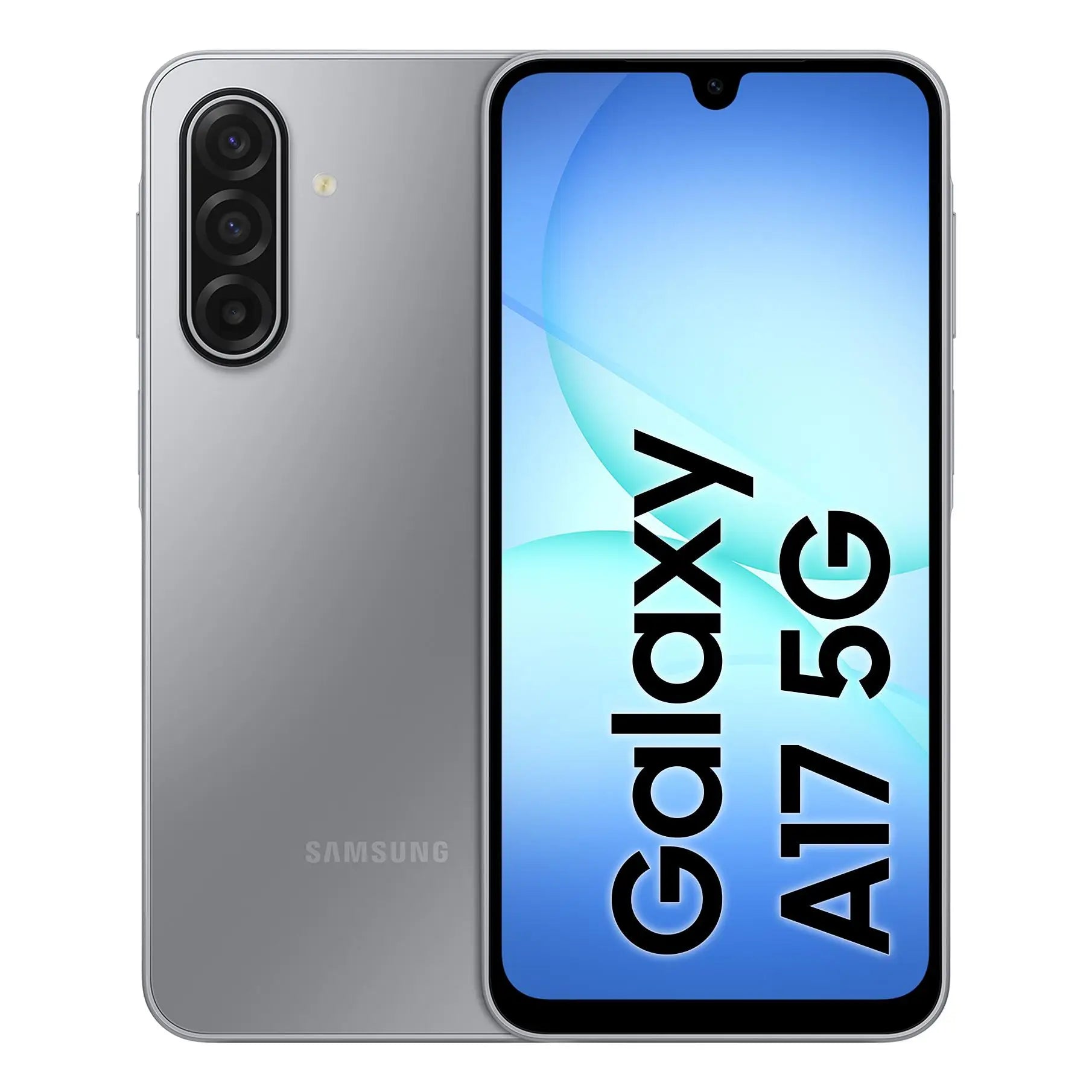 Samsung Galaxy A17 5G 17 cm (6.7") Ranura híbrida Dual SIM Android 15 USB Tipo C 128 GB 5000 mAh Gris