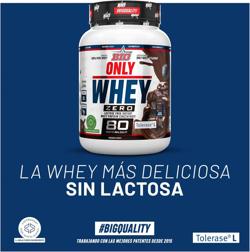 Big - only whey zero cacaolat ®   1kg - lactose-free whey protein concentrate