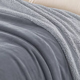 Velvet shearling blanket with thick lambskin look, 100% polyester, modern style in 6 colors and 3 sizes - sofa blankets, fleece, flannel - winter, warm and thick nap - ultra-soft double layer. Shipping from Spain