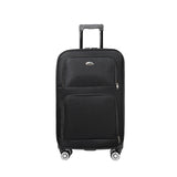 S7 star set of 2 travel suitcases, 18/20 inch, medium and carry-on with a toiletry bag, silent spinner wheels, combination locks, hand luggage, trolleys, large suitcase, carry-on suitcases, various colors available
