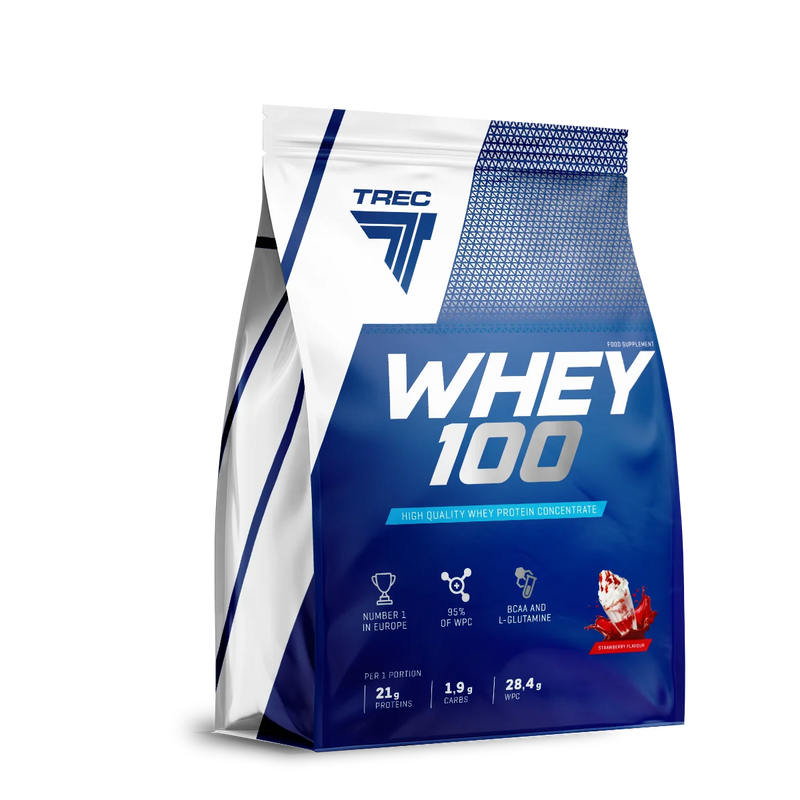 Trec nutrition - whey 100 concentrated whey protein - high quality - 700g