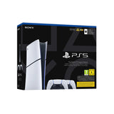 The PlayStation 5 Slim Digital Chassis E 825GB offers a compact design with an 825GB SSD for ultra-fast loading, immersive 4K gaming, and advanced features like ray tracing and 3D audio, perfect for retro game console enthusiasts.