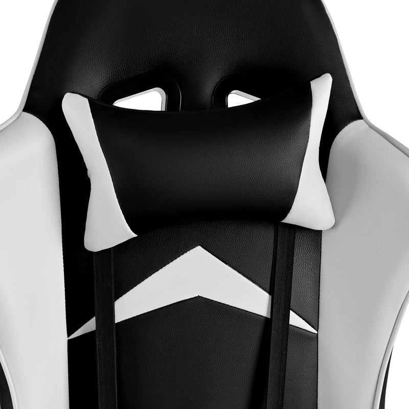 T-lovendo - gaming chair for video game or office. With lumbar and cervical cushion. Ergonomic. Adjustable in height and reclining. Adjustable comfortable