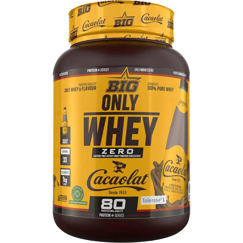 Big - only whey zero cacaolat ®   1kg - lactose-free whey protein concentrate