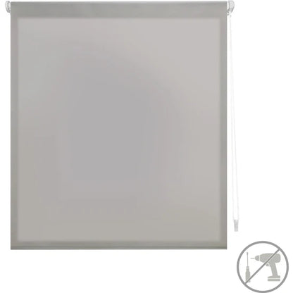 Ecommerc3 easyfix roller blind smooth translucent various sizes - tool-free blind various colors - blind without drill various colors - easyfix blind