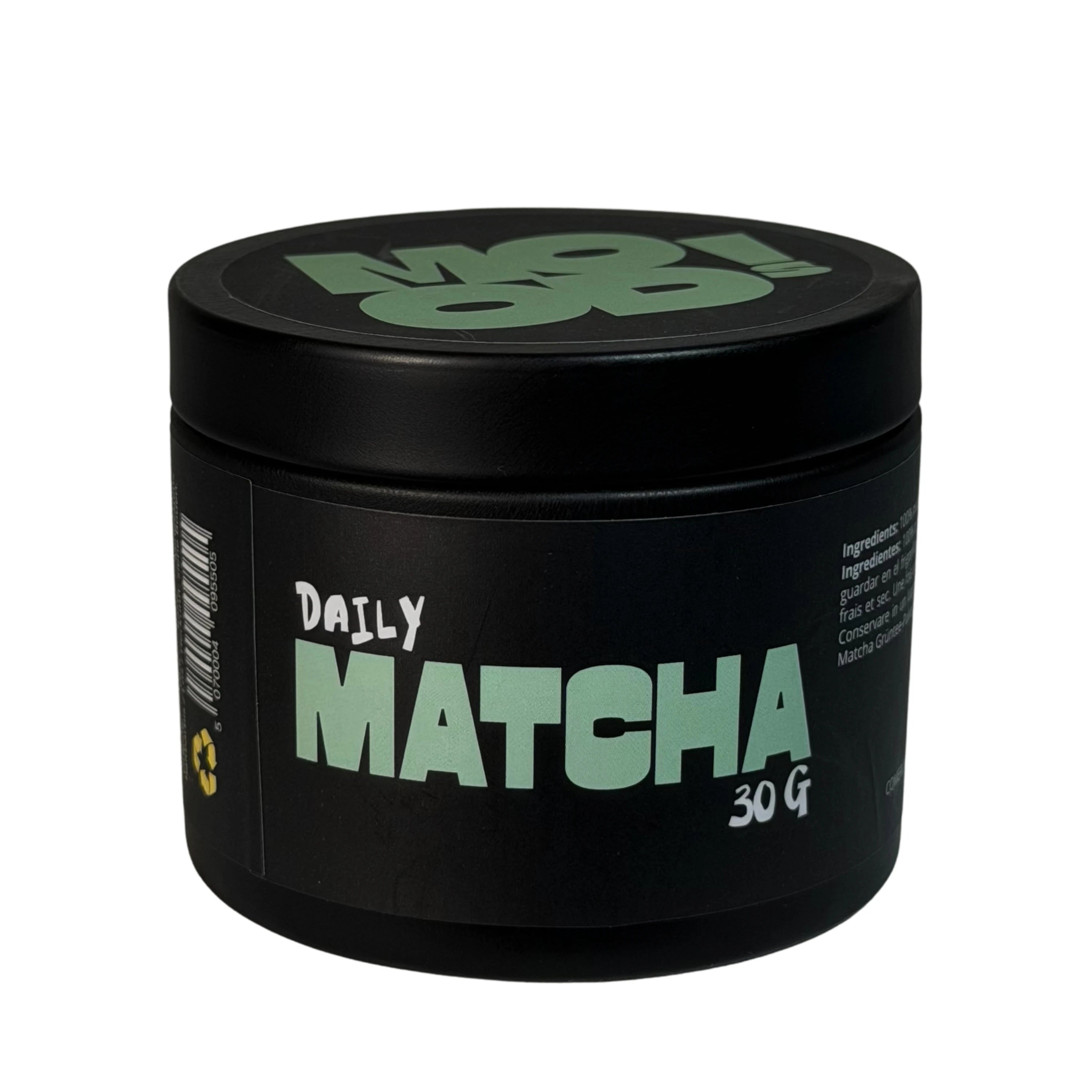 By moods Matcha em pó para o dia a dia | 30 g | Matcha natural | Alternativa ao café | Chá verde para matcha latte, doces e smoothies | Sabor intenso | Energia natural