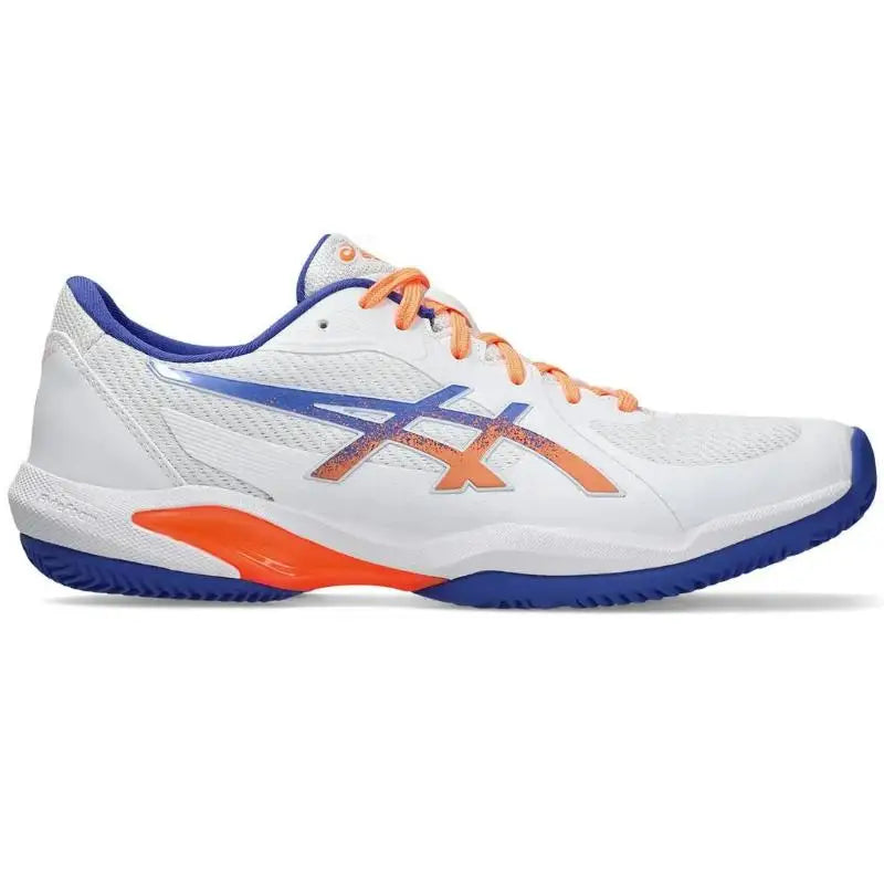 Asics solution swift ff 2 padel white cobalt blue sneakers
