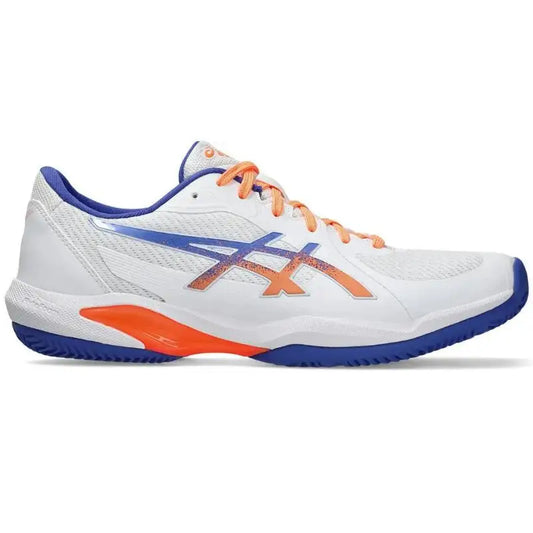Asics solution swift ff 2 padel white cobalt blue sneakers