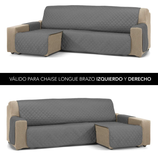 Transform your space with the Valentia Home JOYA Chaise Longue Cover, a padded protector available in 200 cm, 240 cm, and 280 cm sizes, made of soft polyester in 16 colors, ensuring a stylish and perfect fit for your chaise l