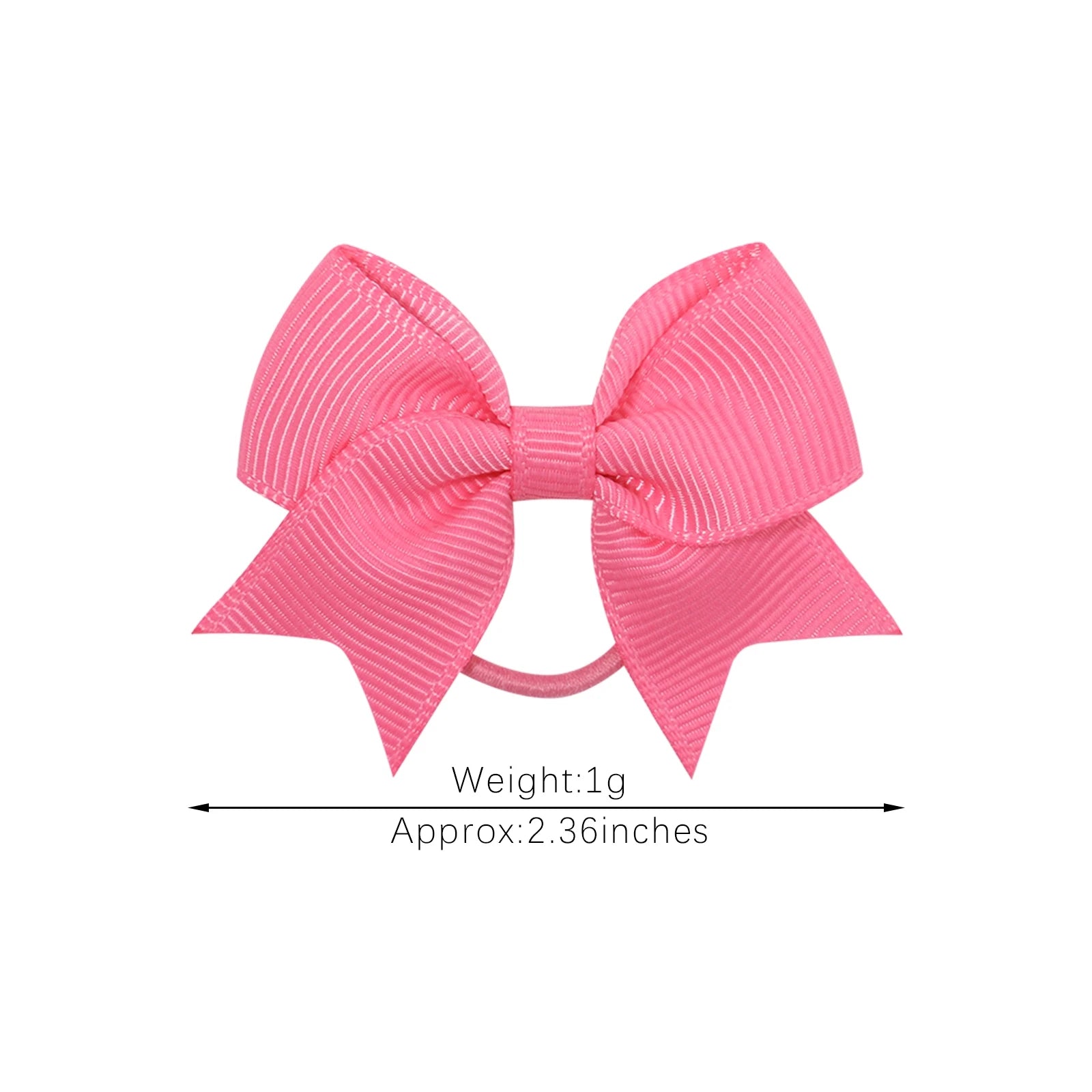 Bandas elásticas para el cabello para niñas, cinta de grosgrain, coletas, lazos, corbatas, soportes, accesorios, bebés, 10 piezas por lote 