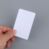 Em branco NFC Smart Card Tag, Cartões Brancos, S50 Mifare, 13,56 MHz, leitura e gravação RFID, 1 5pcs