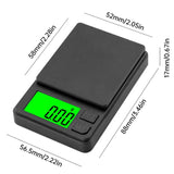 Precision Pocket Scale with Backlit LCD, Digital Scale for Food, Jewelry, Ounces, Grains, Mini Travel Scale, 1000g x 0.01g 