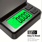 Precision Pocket Scale with Backlit LCD, Digital Scale for Food, Jewelry, Ounces, Grains, Mini Travel Scale, 1000g x 0.01g 