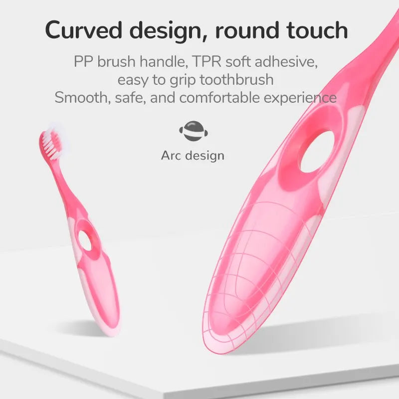 Cepillo de dientes de cerdas suaves para bebés, ideal para el cambio de pañal, cubo de 8 piezas, de 2 a 12 años 