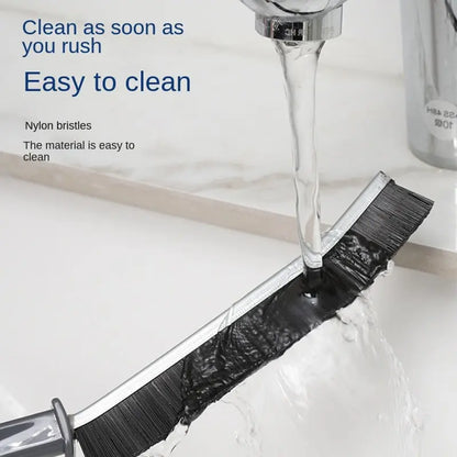 Escova multifuncional de limpeza de gap, pequena escova dura para limpeza, ferramenta para cozinha cega, aplicar para, 4 peças