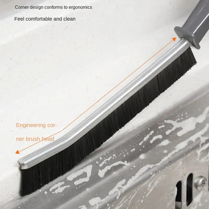 Escova multifuncional de limpeza de gap, pequena escova dura para limpeza, ferramenta para cozinha cega, aplicar para, 4 peças