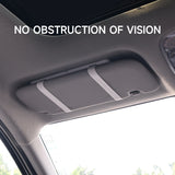 Espelhos interiores do carro placa de viseira solar led hd espelho de maquiagem para meninas feminino recarregável luz de preenchimento universal fino espelho de vaidade