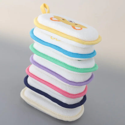 Esponja de baño suave e invisible para niños y bebés, cepillo de limpieza, bonita esponja de baño para la ducha, para recién nacidos y adultos. 