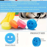3pcs Multifunctional Polyurethane Cleaning Sponge Scratch-Free Deep Cleaning Sponge Christmas Gift Abrasive 
