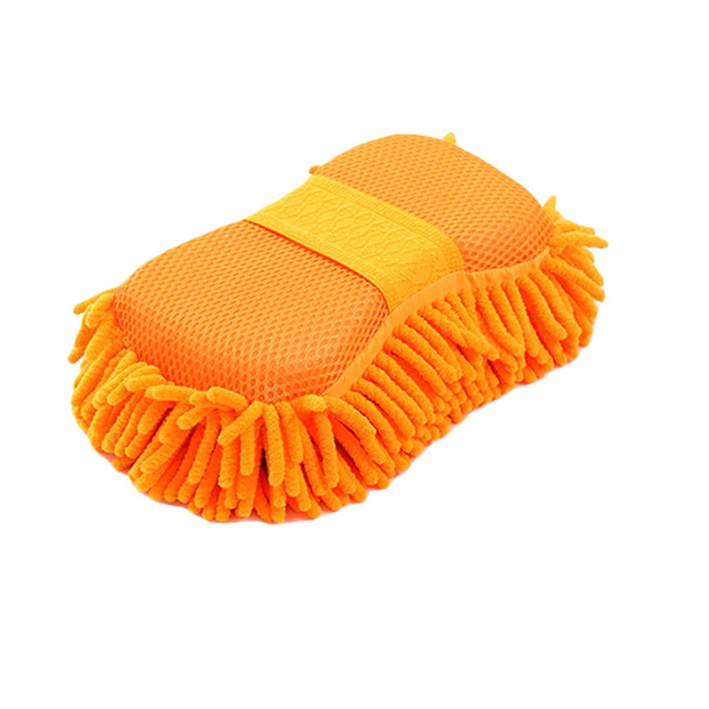 Car Wash Sponge, Microfiber, Chenille, Care, Wash Brush, Wash Towel, Car Gloves, Styling Accessories, Appliance 