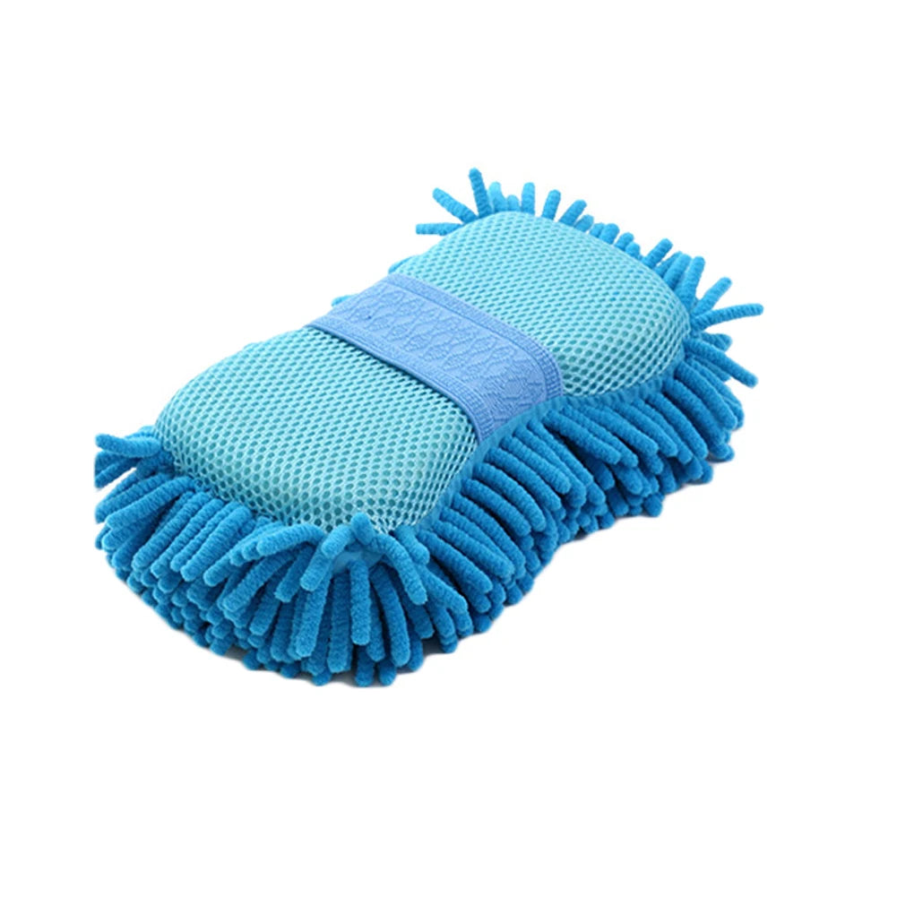 Car Wash Sponge, Microfiber, Chenille, Care, Wash Brush, Wash Towel, Car Gloves, Styling Accessories, Appliance 