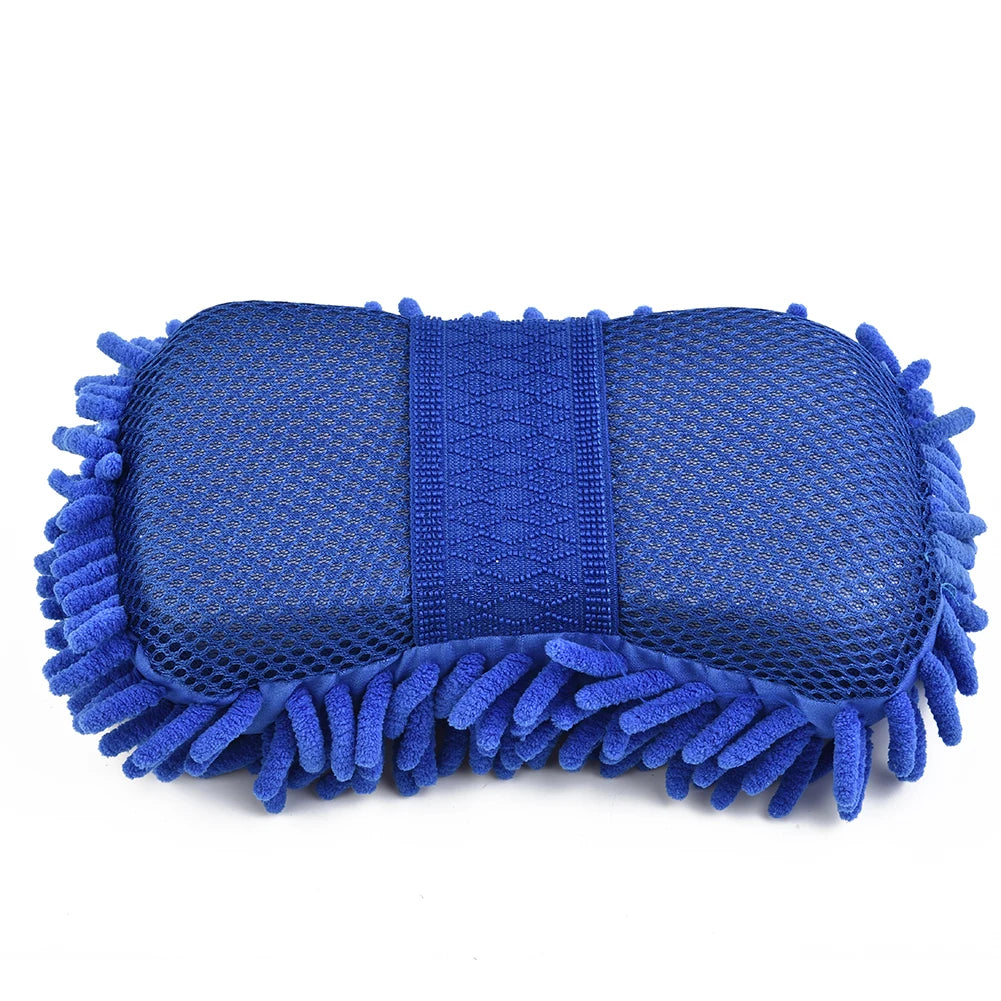 Car Wash Sponge, Microfiber, Chenille, Care, Wash Brush, Wash Towel, Car Gloves, Styling Accessories, Appliance 