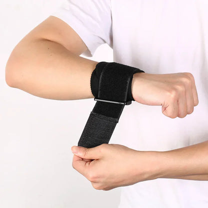 Sport Wristband Adjustable Sports Wrist Brace Injury Wrap Bandage Support Gym Strap Compression Wrist Guard Fitness Protector 