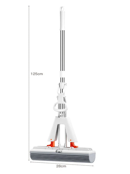 Squeeze Self-Draining Collodion Mop, Wood Floor Tiles Spin, Household Cleaning Tools, Clean Walls and Floor Pots 