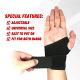 1pc Fitness Gym Wristband Sports Wrist Brace Wrist Support Splint Carpal Tunnel New 