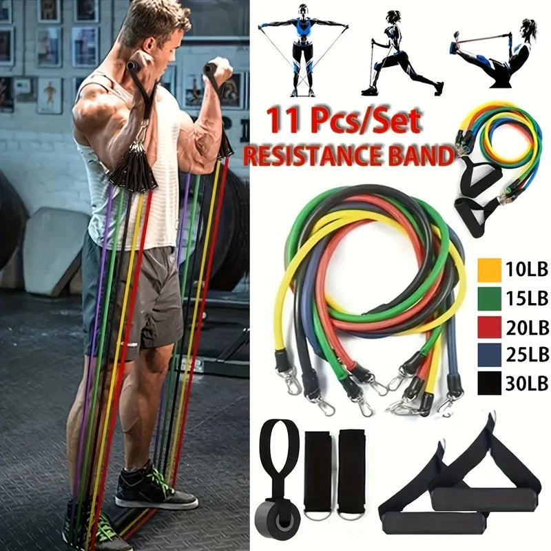 Faixa de resistência elástica para puxar, Sport Rubber Band, Equipamento de fitness, Ginásio Exercício, Esportes corporais portáteis