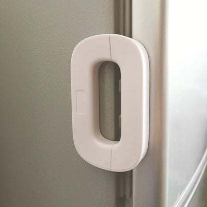 Fechadura da porta do congelador do fechamento da geladeira do agregado familiar criança armário das crianças segurança do bebê anti-beliscar para o bebê