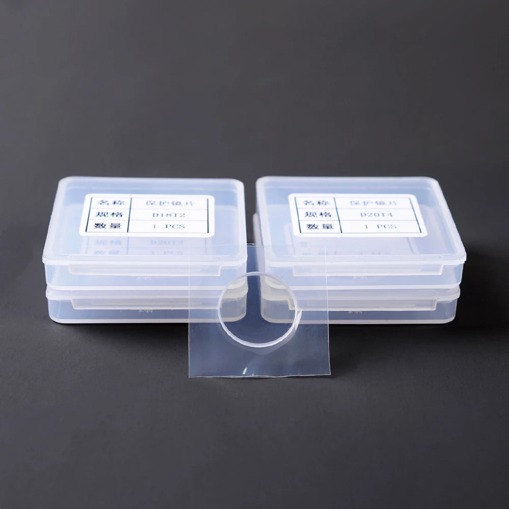 Fiber Laser Welding Protective Lens, WSX, QiLin, HanWei, Sup, Au3tech, 18x2, 20x2, 20x3, 20x4mm 