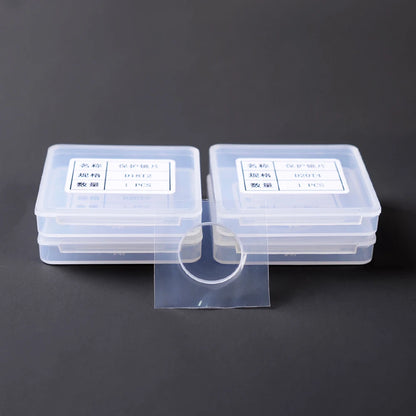 Lente protectora para soldadura láser de fibra, WSX, QiLin, HanWei, Sup, Au3tech, 18x2, 20x2, 20x3, 20x4 mm 