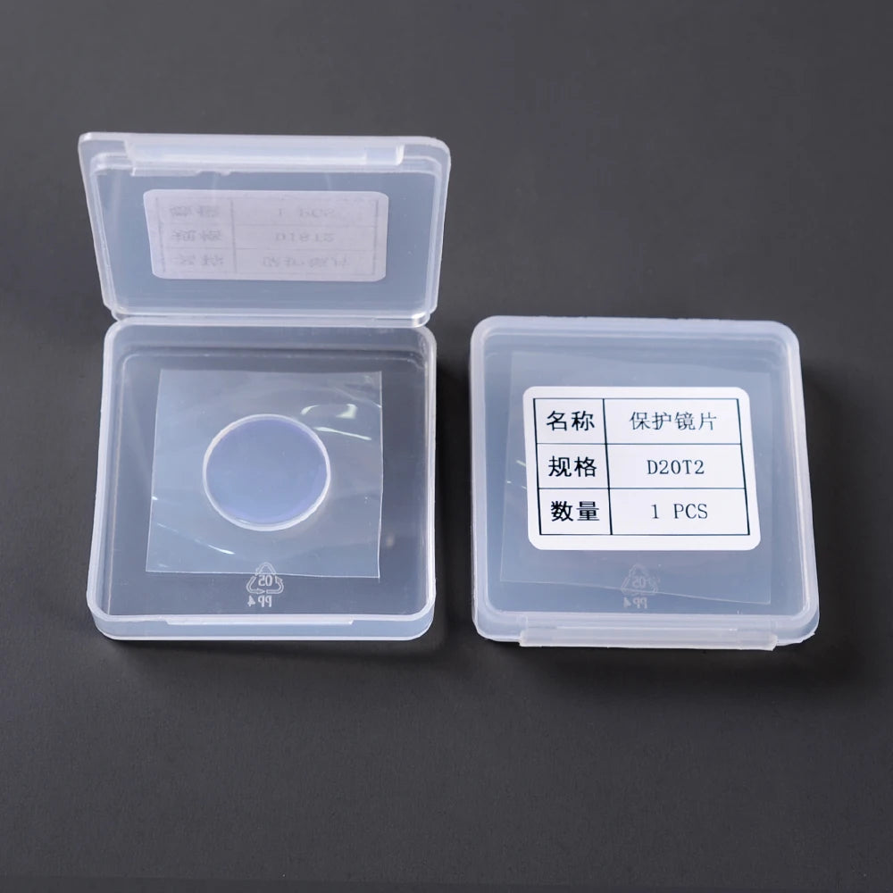 Fiber Laser Welding Protective Lens, WSX, QiLin, HanWei, Sup, Au3tech, 18x2, 20x2, 20x3, 20x4mm 
