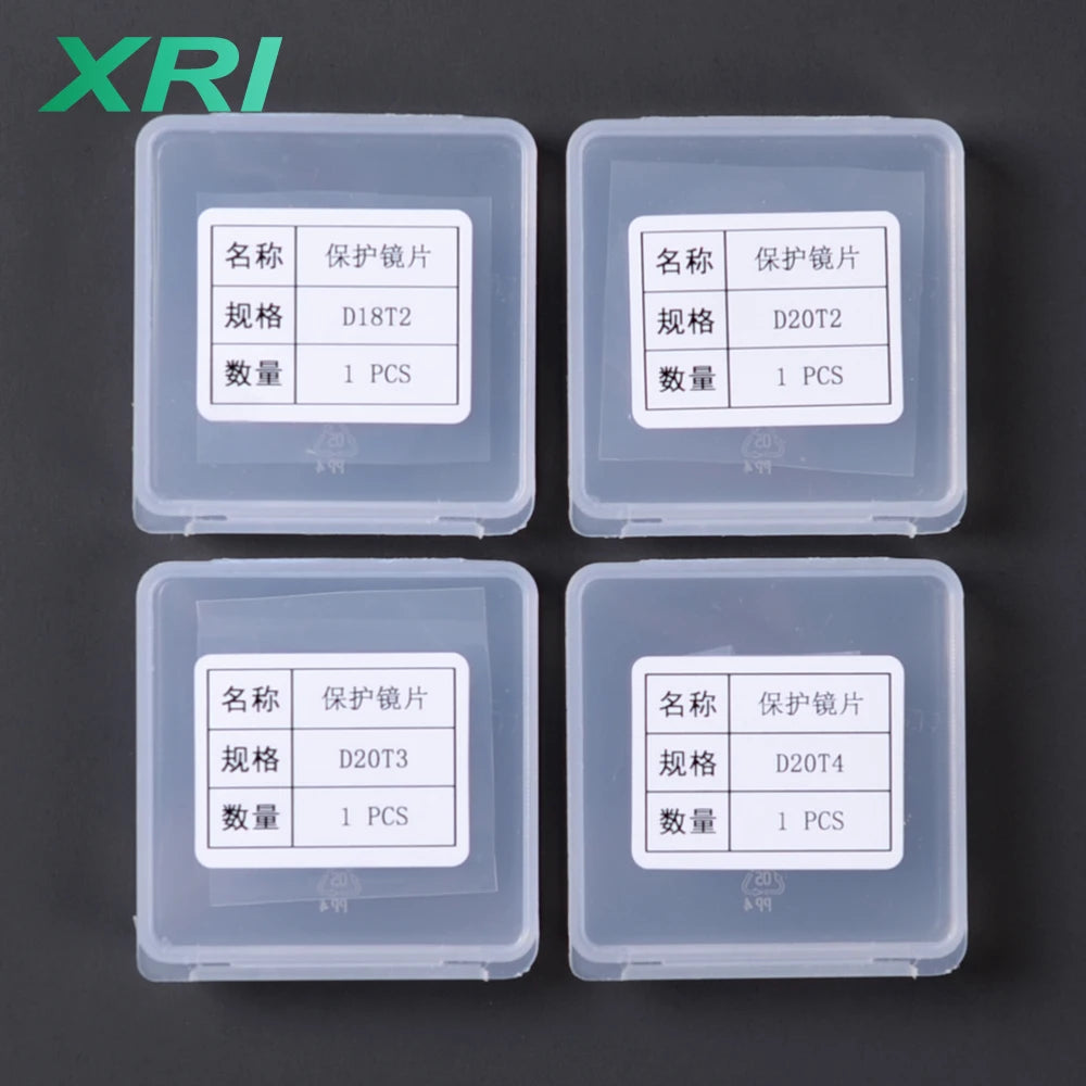Fiber Laser Welding Protective Lens, WSX, QiLin, HanWei, Sup, Au3tech, 18x2, 20x2, 20x3, 20x4mm 