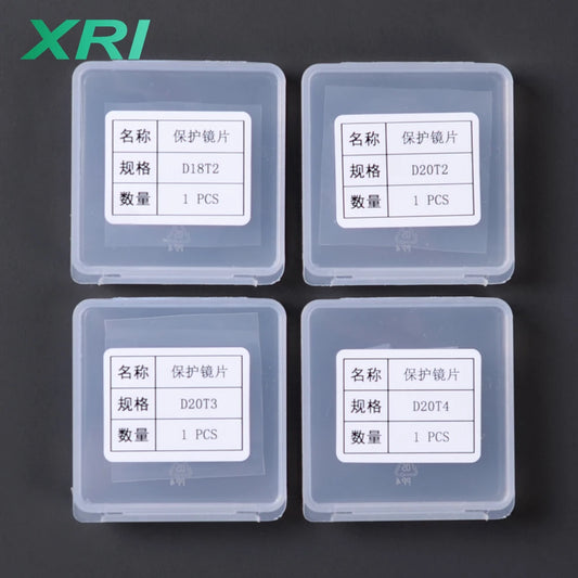 Fiber Laser Welding Protective Lens, WSX, QiLin, HanWei, Sup, Au3tech, 18x2, 20x2, 20x3, 20x4mm 