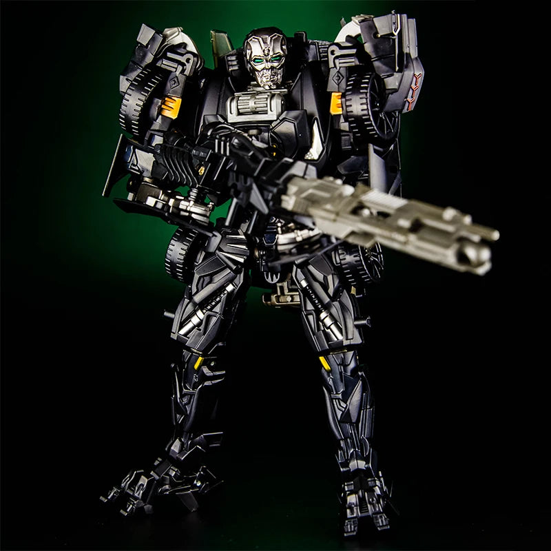 Figuras do carro do robô deformado para crianças, brinquedo do robô da transformação, 4 Lockdown escuro, versão do filme, presente do aniversário