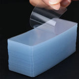 Reusable Strong Double Sided Tape PVC Clear Square Wall Stickers for Hooks Waterproof No Traces Home Glue Tapes 