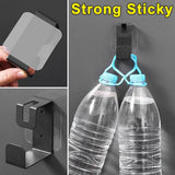 Reusable Strong Double Sided Tape PVC Clear Square Wall Stickers for Hooks Waterproof No Traces Home Glue Tapes 