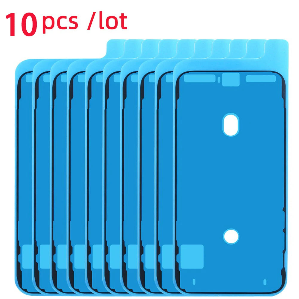 Fita impermeável do selo da tela do LCD, reparo adesivo da colagem, etiqueta da alta qualidade para o iPhone 11, 12, 13, 14 Pro Max, 7, 8 Plus, X, XR, XS, 10 PCes