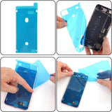 Fita impermeável do selo da tela do LCD, reparo adesivo da colagem, etiqueta da alta qualidade para o iPhone 11, 12, 13, 14 Pro Max, 7, 8 Plus, X, XR, XS, 10 PCes