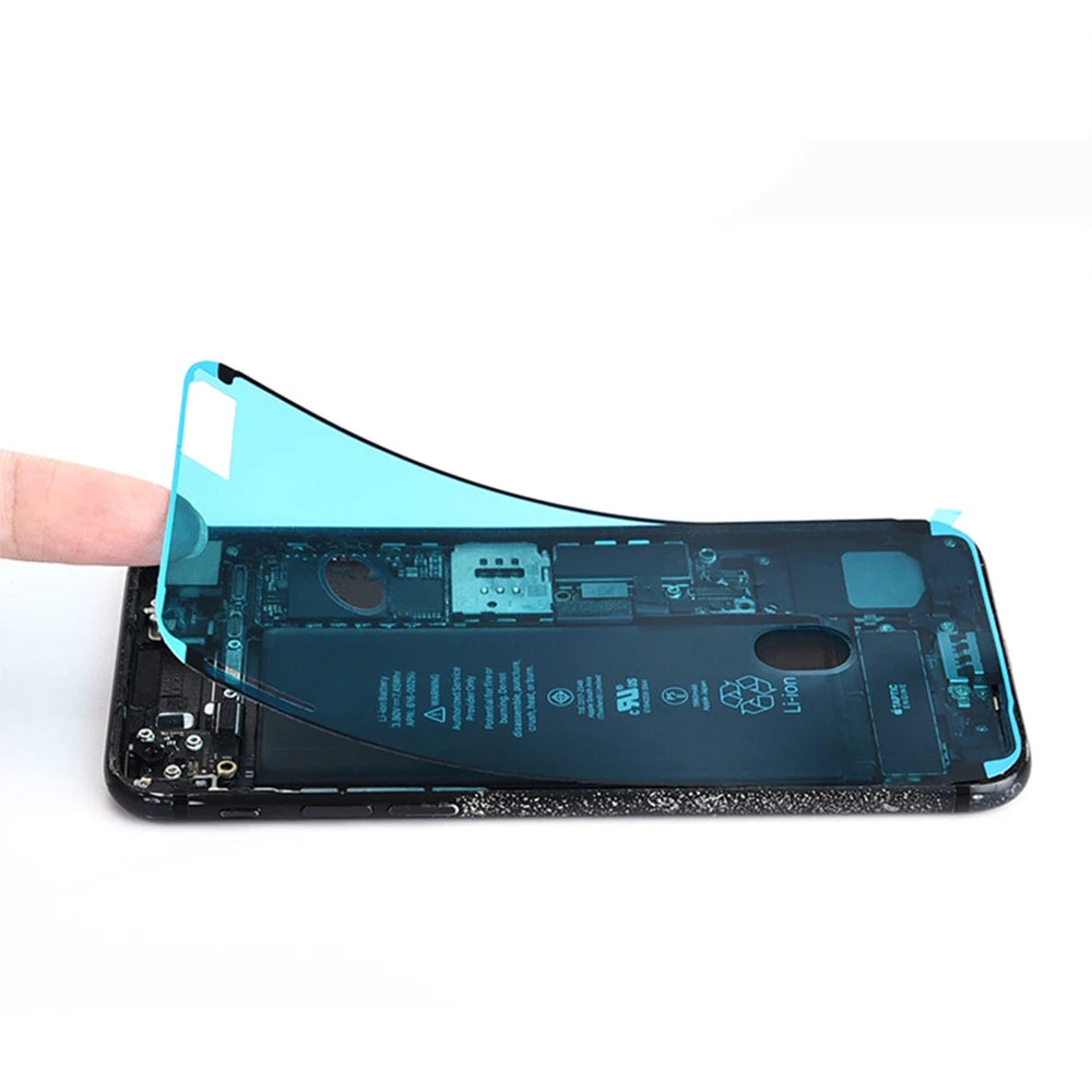Fita impermeável do selo da tela do LCD, reparo adesivo da colagem, etiqueta da alta qualidade para o iPhone 11, 12, 13, 14 Pro Max, 7, 8 Plus, X, XR, XS, 10 PCes