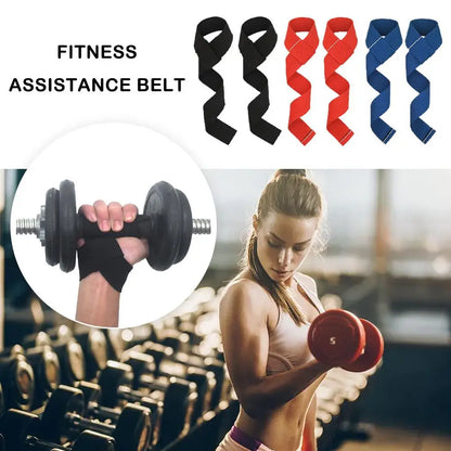 Fitness Levantamento Correias Levantamento De Peso Pulso Grip Booster Ginásio Deadlifts Suporte Treinamento Crossfit Cinto Pull-ups Força L5A3