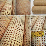 Natural Cane Webbing Sheet, Real Rattan, Webbing Roll, Chair, Table Background, Furniture Material, 30cm, 40cm, 45cm, 50cm, 55cm x 1m 